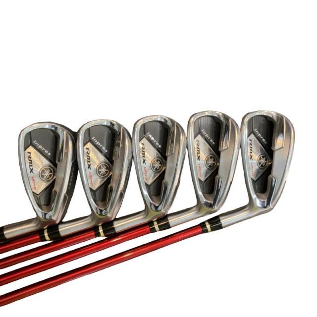 【中古】 ヤマハ inpres RMX UD+2 7S アイアンセット IR BASSARA FS50 (フレックスR) メンズ 男性用 右利き 右用 Cランク ゴルフクラブ