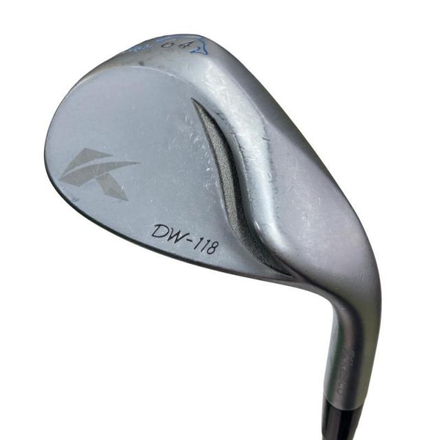 【中古】 キャスコ Dolphin Wedge DW-118 シルバー 64° ウェッジ WG Dolphin DP-151 (フレックスR) メンズ 男性用 右利き 右用 Cランク ゴルフクラブ