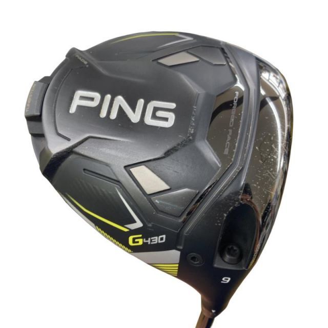 【中古】 ピン G430 LST 9° ドライバー DR 純正特注シャフト (フレックスX) メンズ 男性用 右利き 右用 Cランク ゴルフクラブ