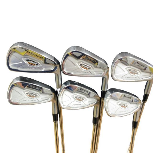 【中古】 ダンロップ SRIXON Z-TX 6S アイアンセット IR Dynamic Gold (フレックスS) メンズ 男性用 右利き 右用 Dランク ゴルフクラブ