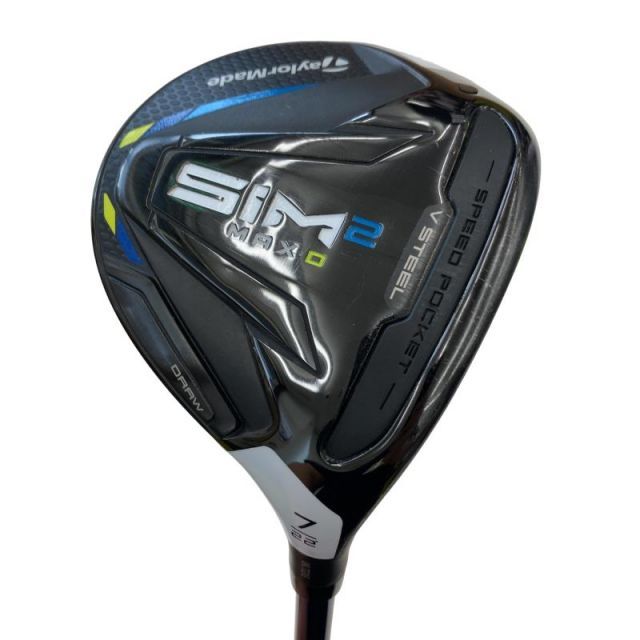 【中古】 テーラーメイド SIM2 MAX-D 7W フェアウェイウッド FW TENSEI BLUE TM50(SIM2 FW) (フレックスSR) メンズ 男性用 右利き 右用 Cランク ゴルフクラブ