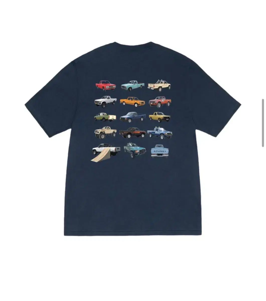 STUSSY 픽업 Tシャツ ネイビー m
