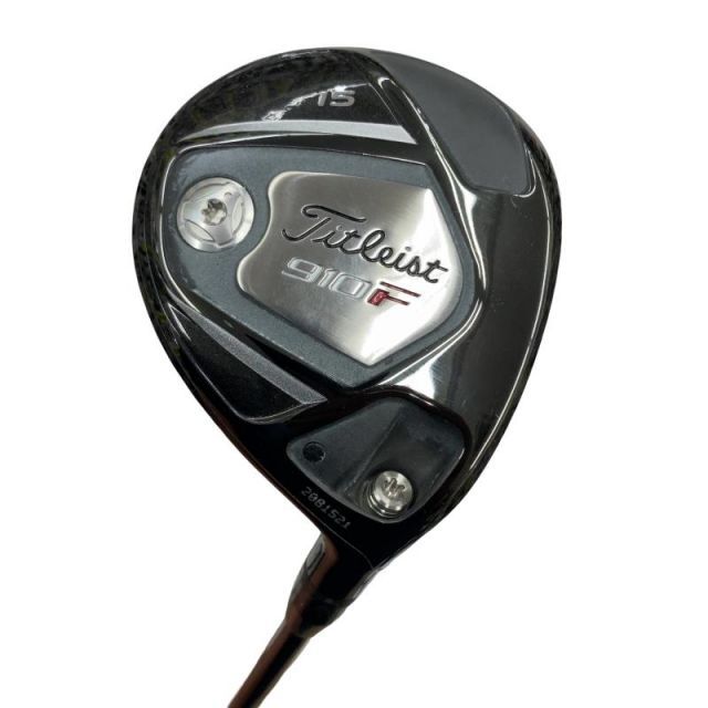 【中古】 タイトリスト 910 F 15° フェアウェイウッド FW 純正特注シャフト (フレックスS) メンズ 男性用 右利き 右用 Cランク ゴルフクラブ