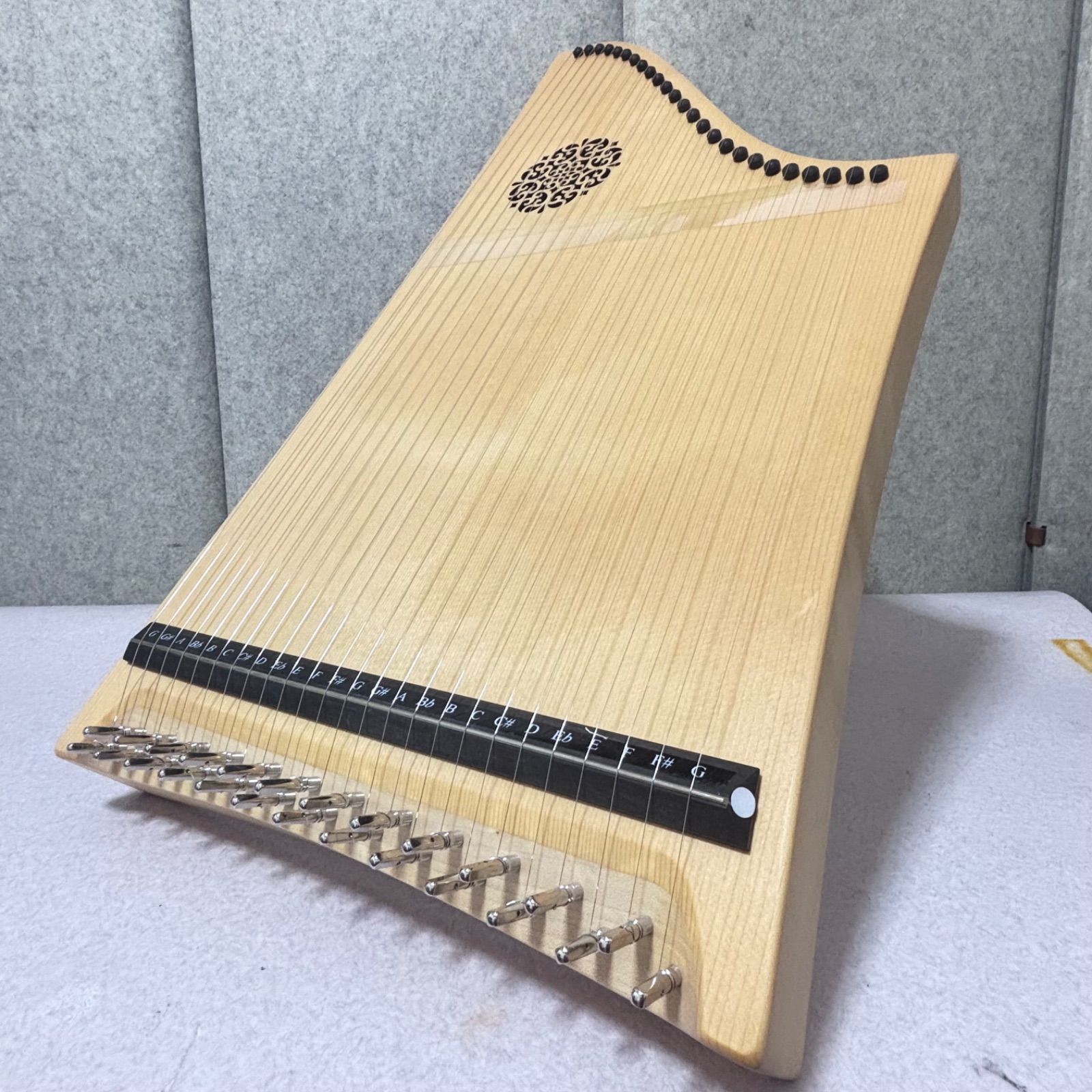 □【極美品】ヘルマンハープ 25弦 Hermann Veeh 弦楽器 Mタイプ - メルカリ