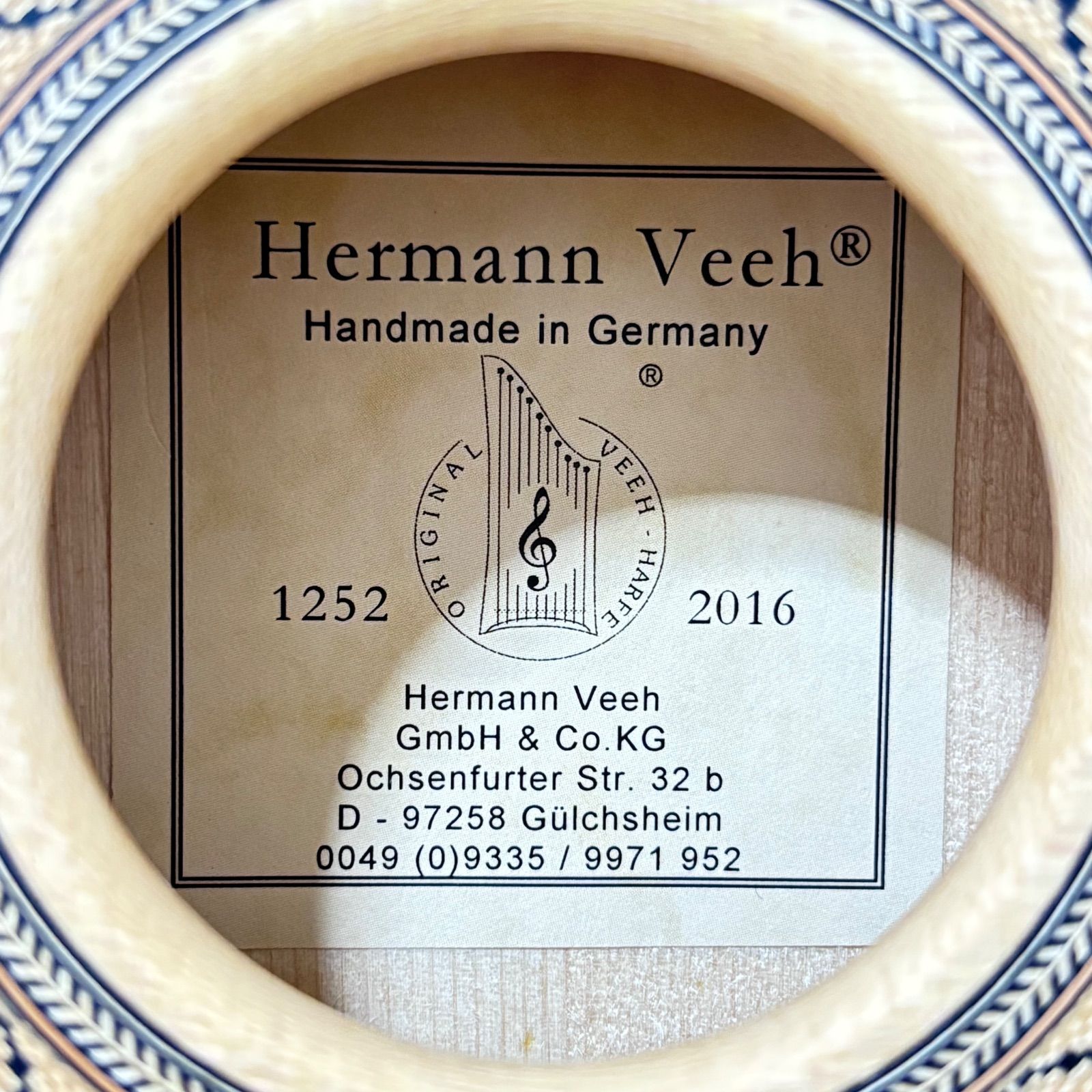 □【極美品】ヘルマンハープ 25弦 Hermann Veeh 弦楽器 Mタイプ - メルカリ