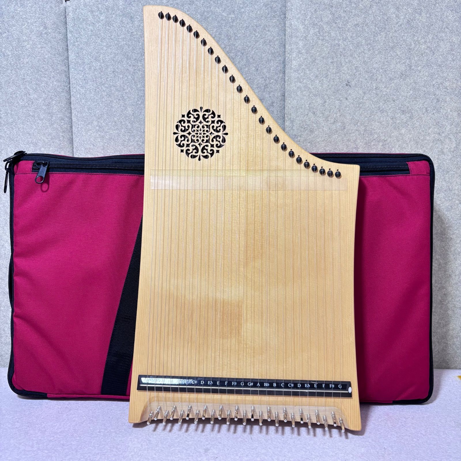 □【極美品】ヘルマンハープ 25弦 Hermann Veeh 弦楽器 Mタイプ - メルカリ