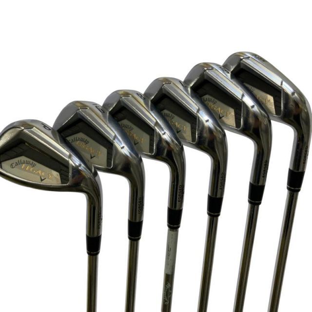 【中古】 キャロウェイ LEGACY(2010) 6S アイアンセット IR GS 95 (フレックスS) メンズ 男性用 右利き 右用 Cランク ゴルフクラブ