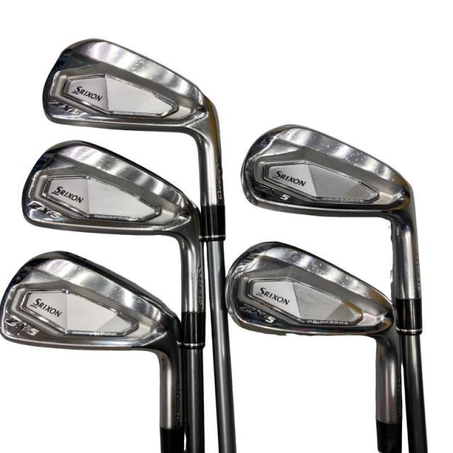 【中古】 ダンロップ SRIXON ZXi5 6S アイアンセット IR リシャフト (フレックスその他) メンズ 男性用 右利き 右用 Cランク ゴルフクラブ
