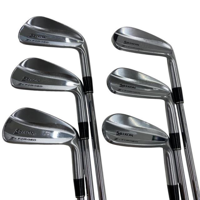【中古】 ダンロップ SRIXON Z-FORGED 6S アイアンセット IR Dynamic Gold D.S.T (フレックスS) メンズ 男性用 右利き 右用 Cランク ゴルフクラブ