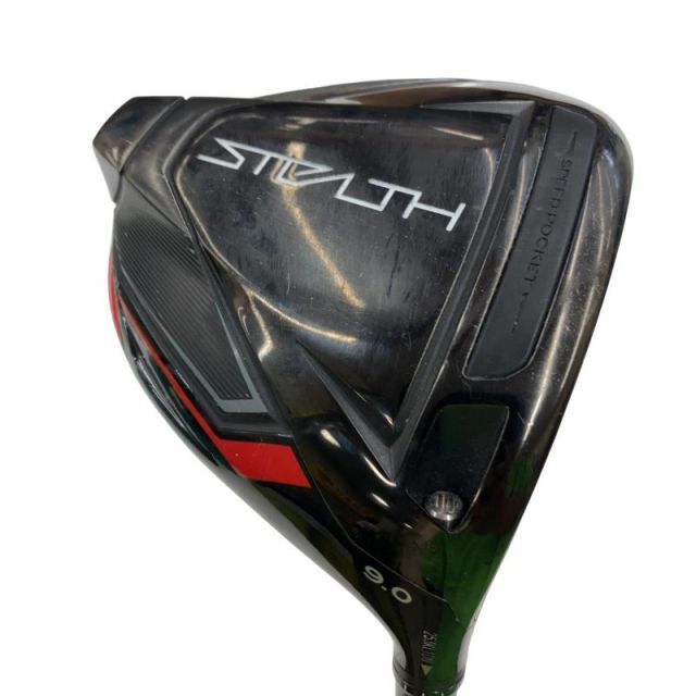 【中古】 テーラーメイド STEALTH 9° ドライバー DR TENSEI RED TM50(STEALTH DR) (フレックスS) メンズ 男性用 右利き 右用 Cランク ゴルフクラブ