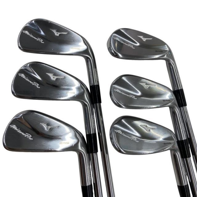 【中古】 ミズノ Mizuno Pro 245 6S アイアンセット IR Dynamic Gold 95 (フレックスS) メンズ 男性用 右利き 右用 Cランク ゴルフクラブ