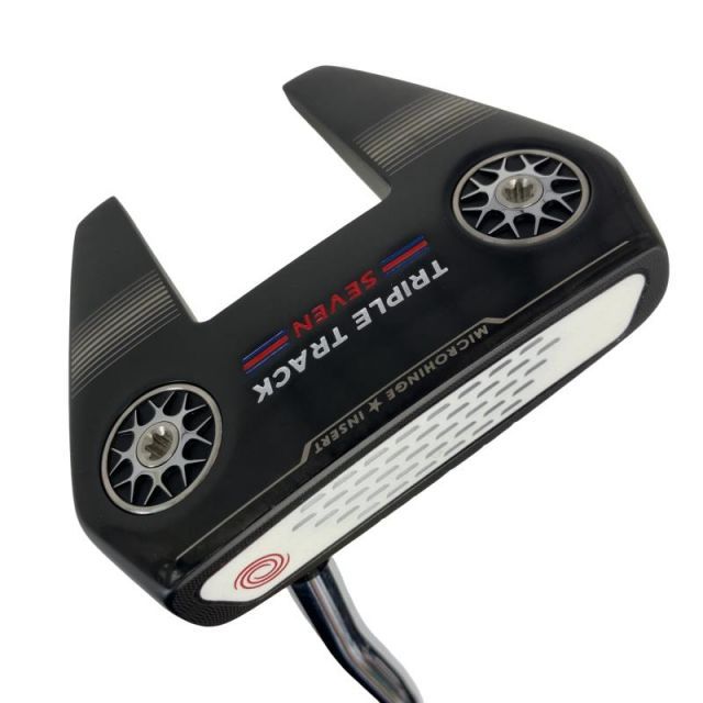 【中古】 オデッセイ TRIPLE TRACK SEVEN 34インチ パター PT STROKE LAB BLACK (フレックスその他) メンズ 男性用 右利き 右用 Bランク ゴルフクラブ