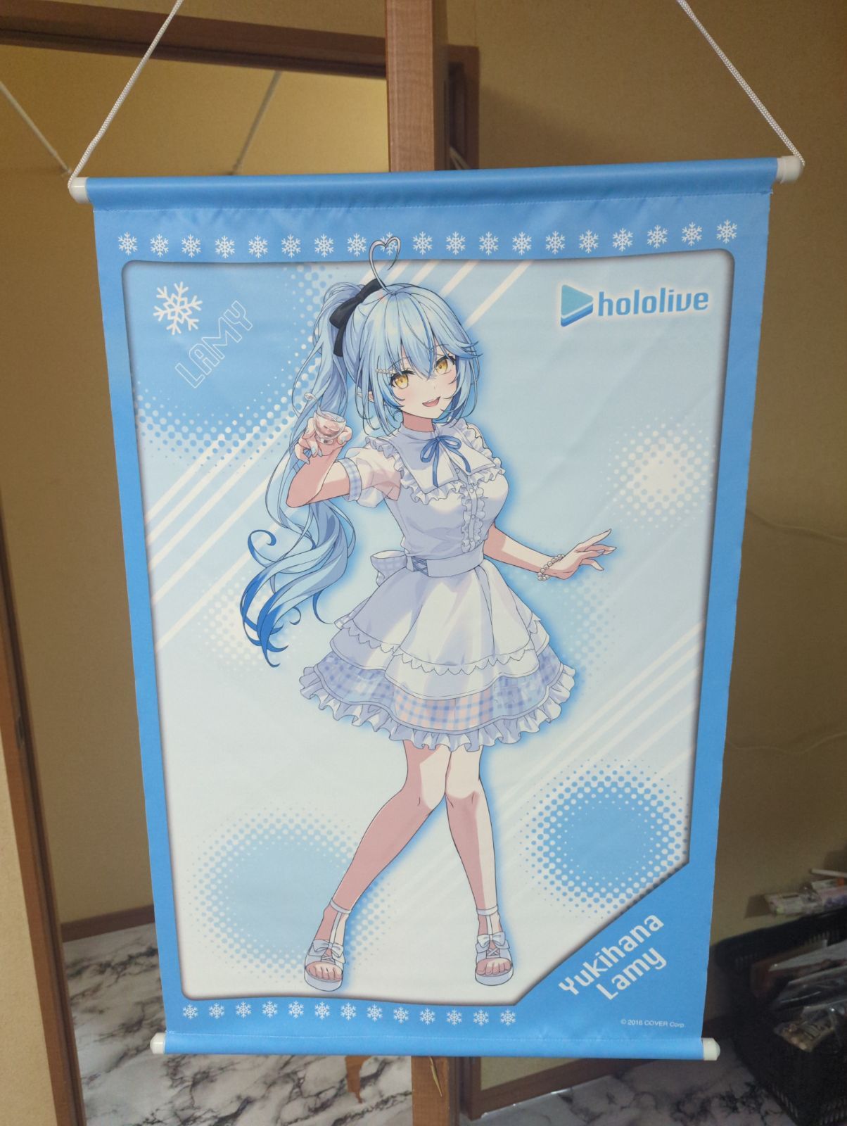 ホロライブ タペストリー 雪花ラミィ (私服) タペストリー MOLLY