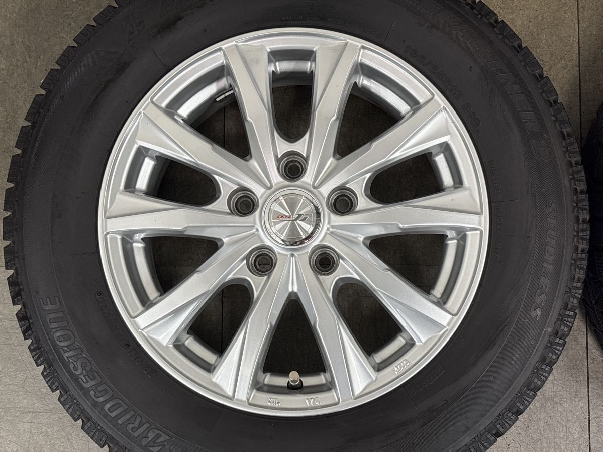 良好品】ウェッズ ジョーカー 15in 6J +43 PCD114.3 ブリヂストン