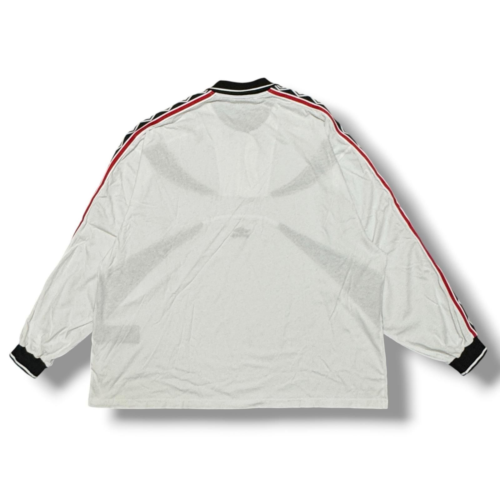 未使用 UMBRO TAPED POLO Washed Garment テープドポロシャツ 長袖