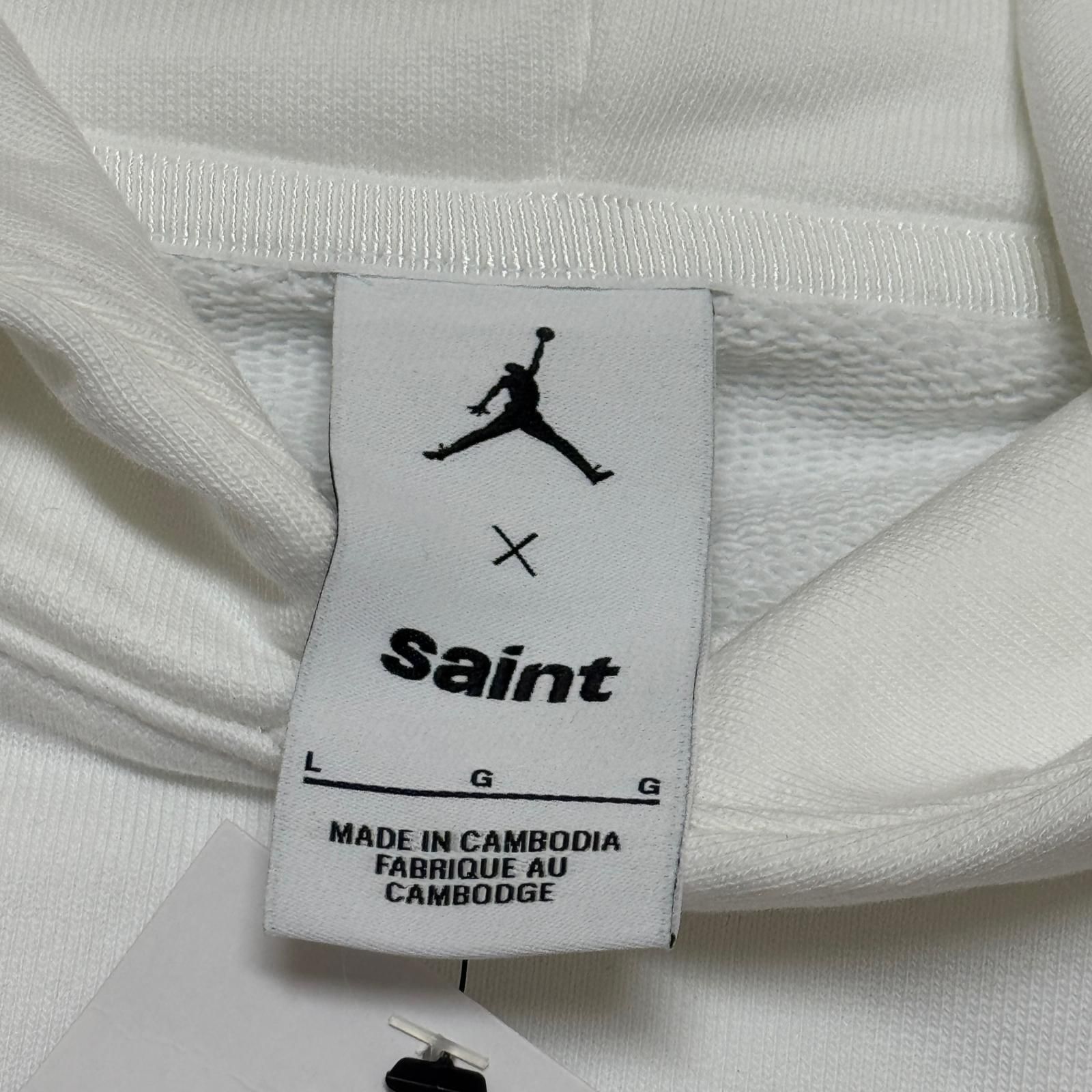 未使用 SAINT MICHAEL × Jordan 26SS M J SM FLC HOODIE コラボ