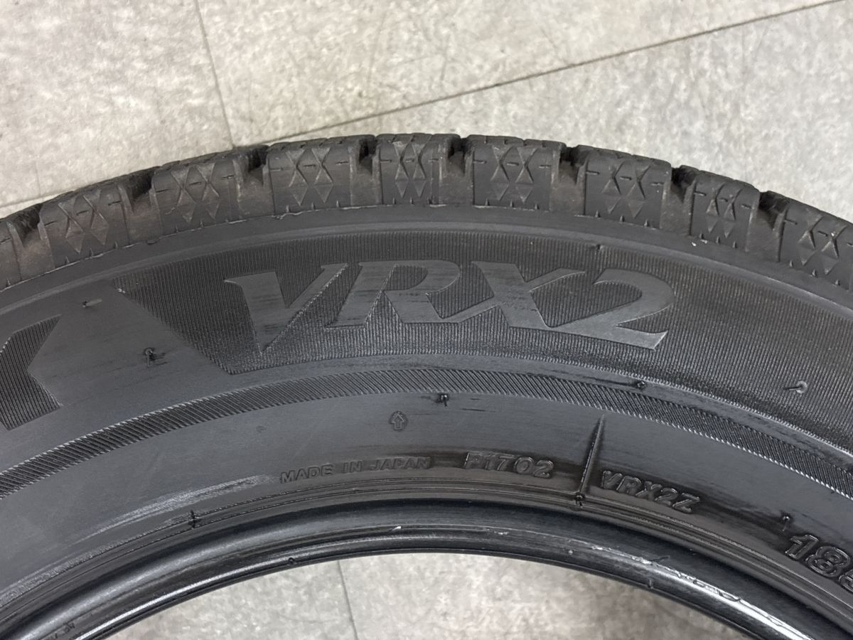 フリード シエンタ 等に】ブリヂストン ブリザック VRX2 185/65R15 4本