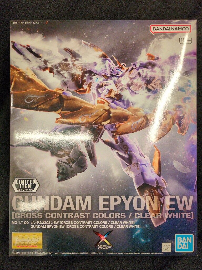 BANDAI SPIRITS MG 1/100 機動戦士ガンダムW ガンダムエピオンEW[CROSS CONTRAST COLORS / CLEAR WHITE] LIMITED