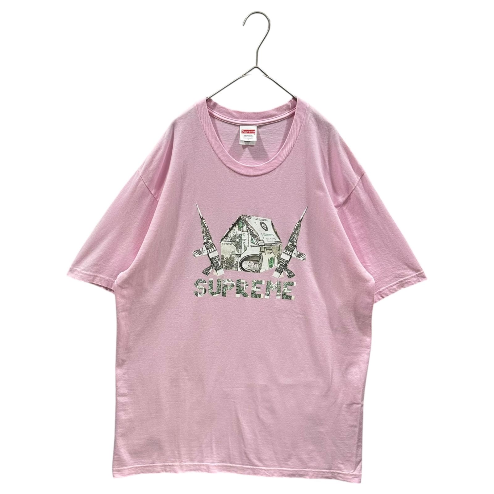 SUPREME(シュプリーム) 2026SS Origami Tee 折り紙 Tシャツ L ピンク