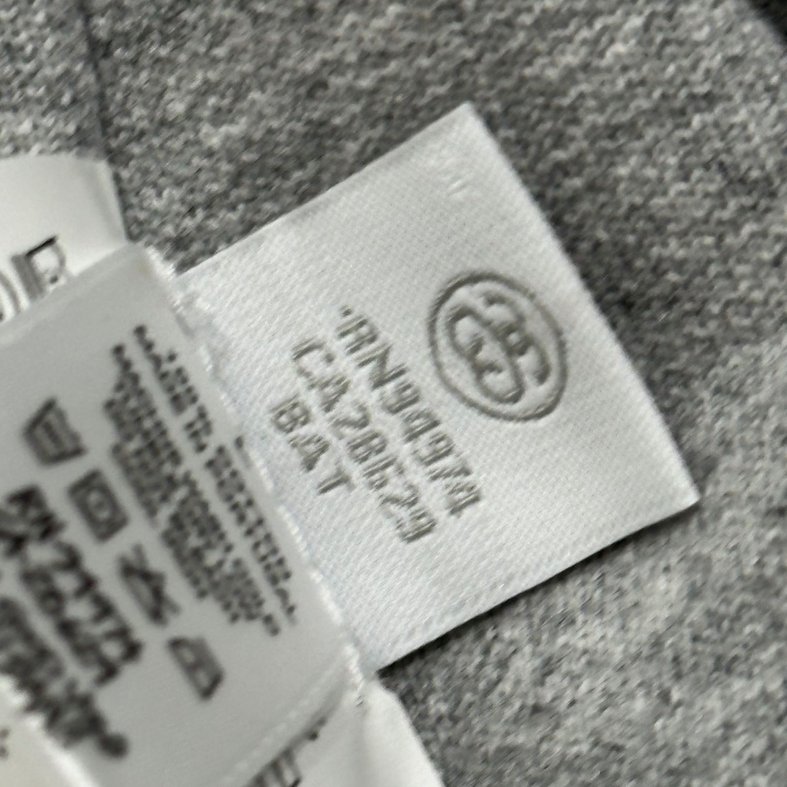 STUSSY(ステューシー) Double Face Label Zip Hoodie ダブル フェイス