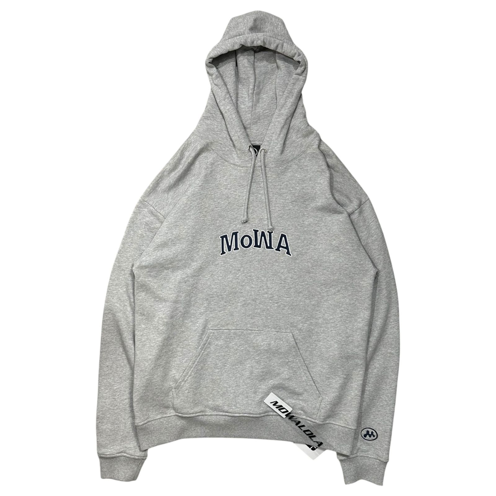 mowalola(モワローラ) 2025AW MoWA Logo Hoodie ロゴ フーディ パーカー S グレー 国内参考定価74,800円(税込)