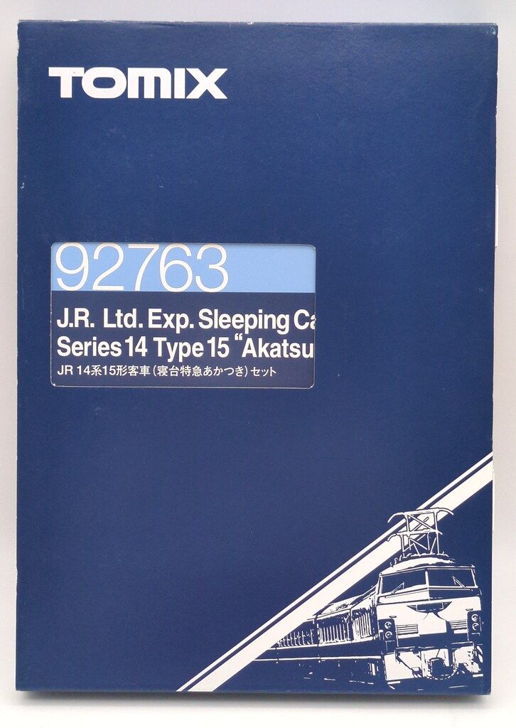 TOMIX Nゲージ JR 14系15形客車(寝台特急あかつき)セット 92763