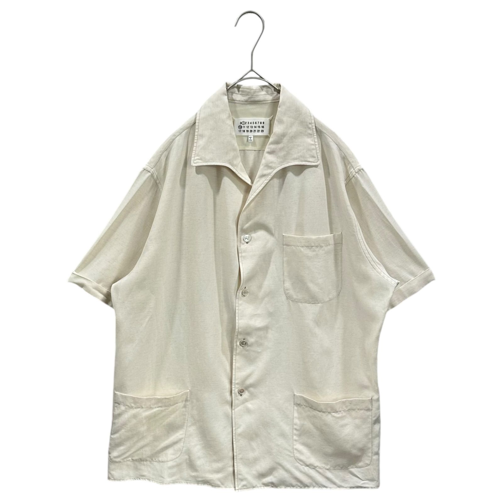Maison Margiela 24ss オープンカラーシャツ MAISON MARGIELA(メゾンマルジェラ) 25SS Wide Sleeve Shirt オープン