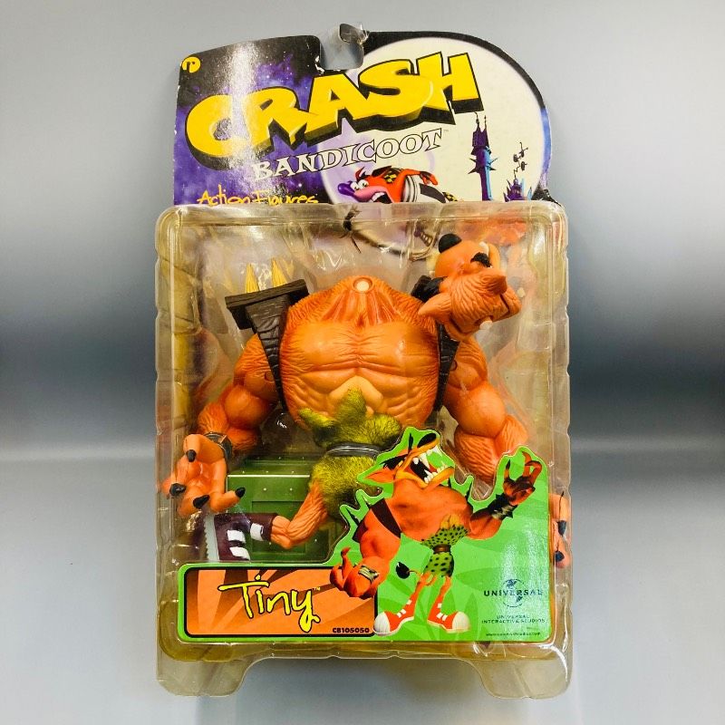 未開封品】【パーツ破損あり】クラッシュ・バンディク アクション