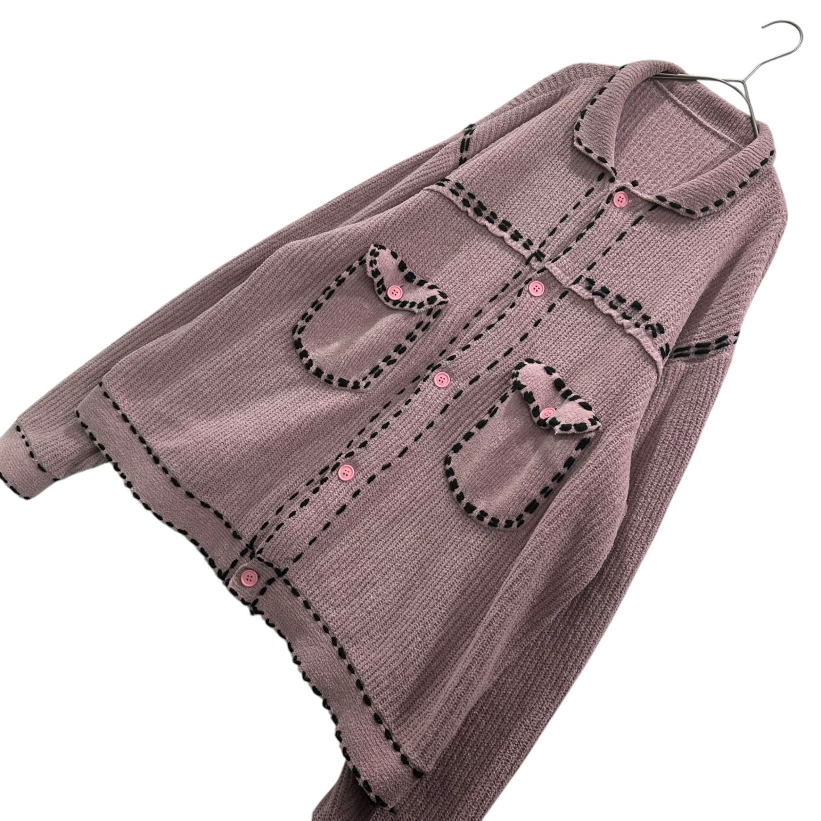 PHINGERIN(フィンガリン) 23AW PG1 KNIT トラッカー ニット ジャケット