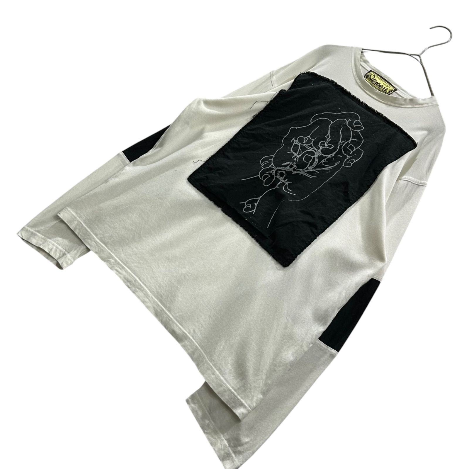 Nemeth(ネメス) Heart Palm Art L/S T-Shirt 心臓 掌 長袖 Tシャツ