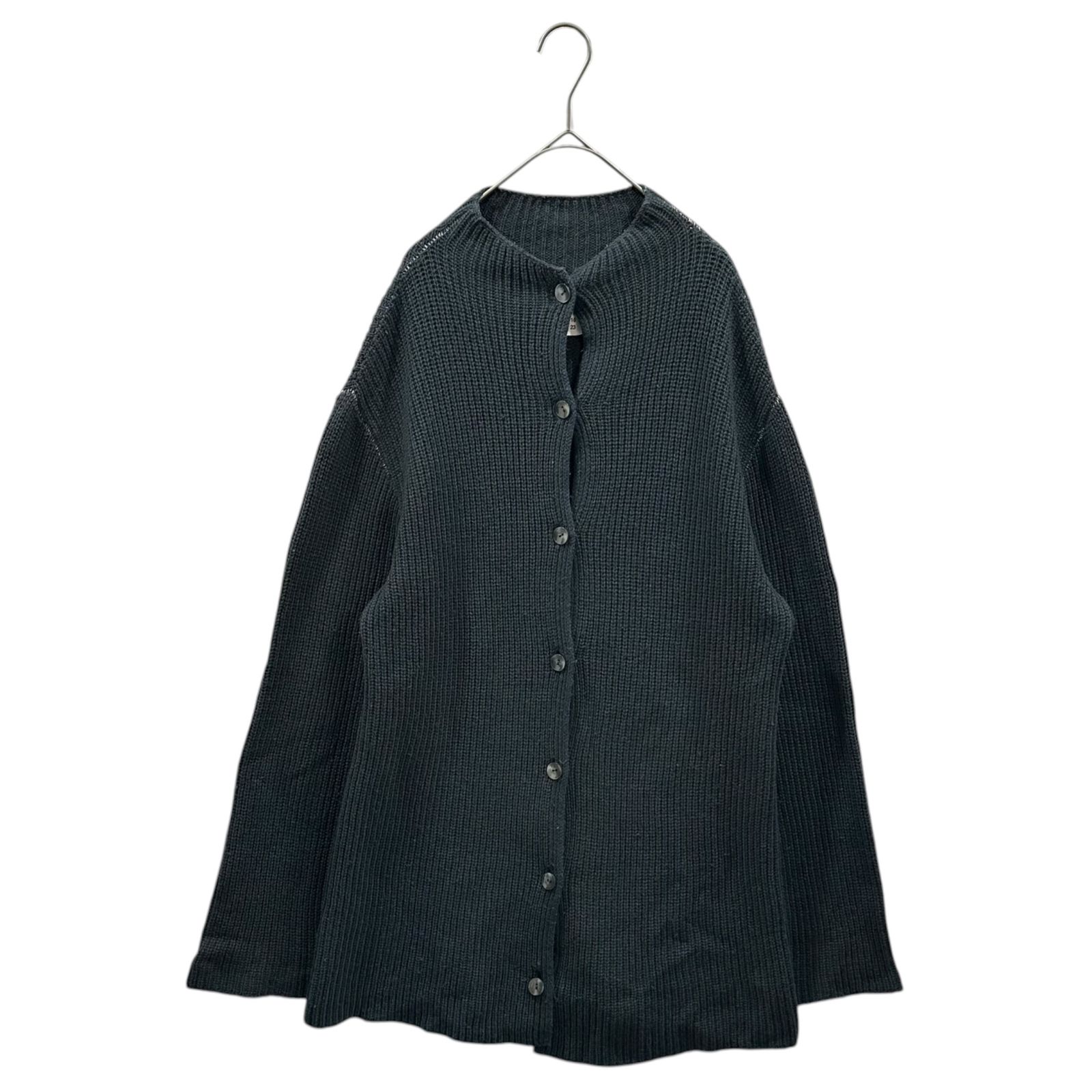 Maison Martin Margiela(メゾン マルタンマルジェラ) 2001AW ⑥ By Miss Deanna Crew-neck Ribbed Cardigan クルーネック リブ カーディガン 3761502 S LOOSE FIT