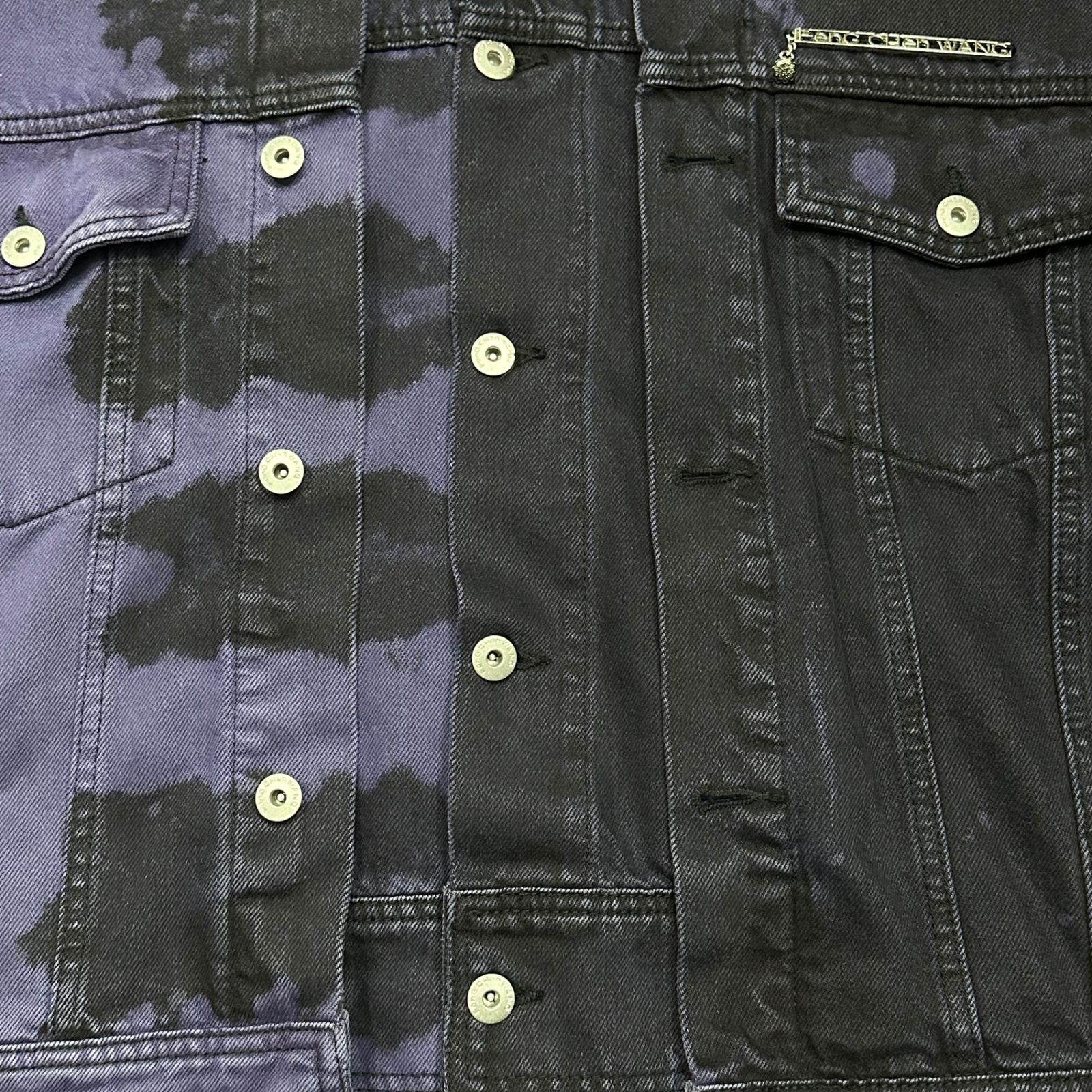 Feng Chen Wang(フェンチェンワン) TIE DYE DENIM JACKET & TECHNICAL