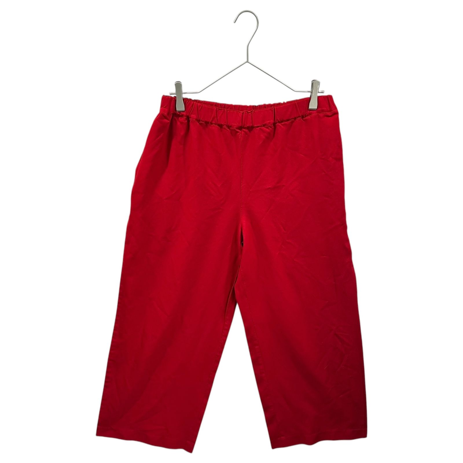 COMME des GARCONS COMME des GARCONS(コムデギャルソンコムデギャルソン) 2025AW Polyester Wide-Leg Straight Pants ポリエステル ワイド ストレート パンツ RP-P015 M レッド