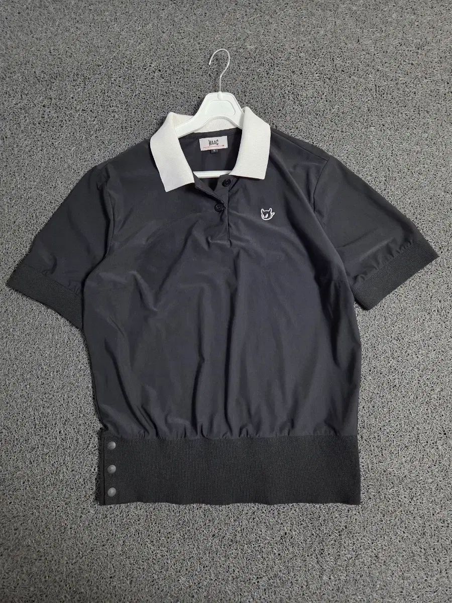 Waac 왁 レディース 接触冷感素材 ピケTシャツ 半袖 ブラック 7,866円