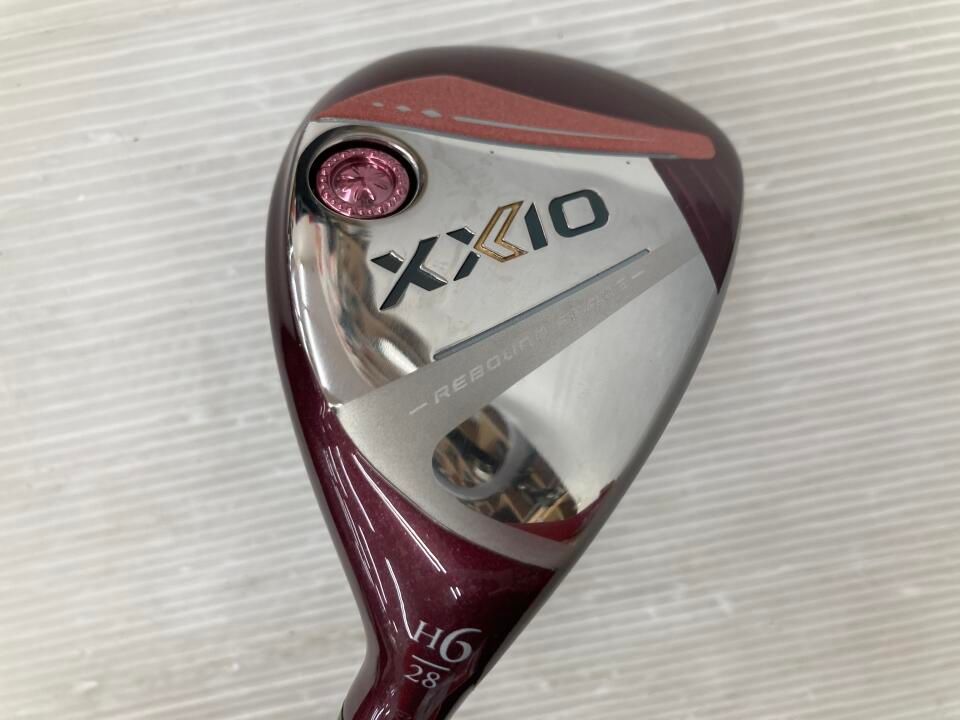 ダンロップ　XXIO 13 LADIES ボルドー　28度　MP1300L ボルドー　Aフレックス　ユーティリティ　中古　ゴルフドゥ！大宮丸ヶ崎店【最短即日発送】