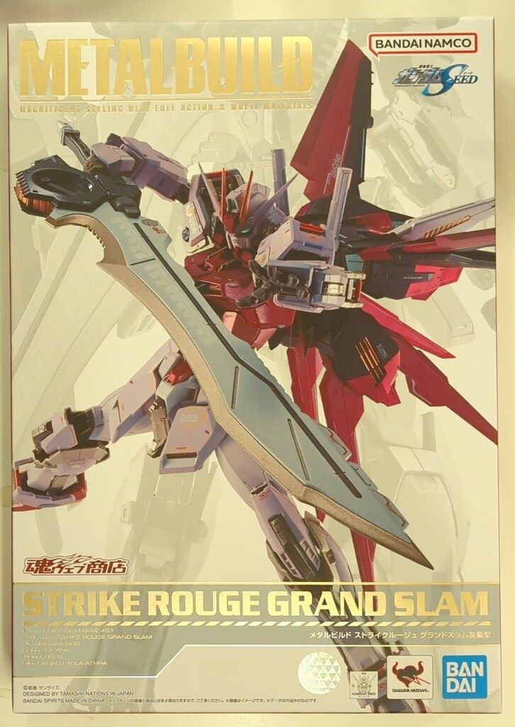 BANDAI SPIRITS METAL BUILD 機動戦士ガンダムSEED ストライクルージュ グランドスラム装備型