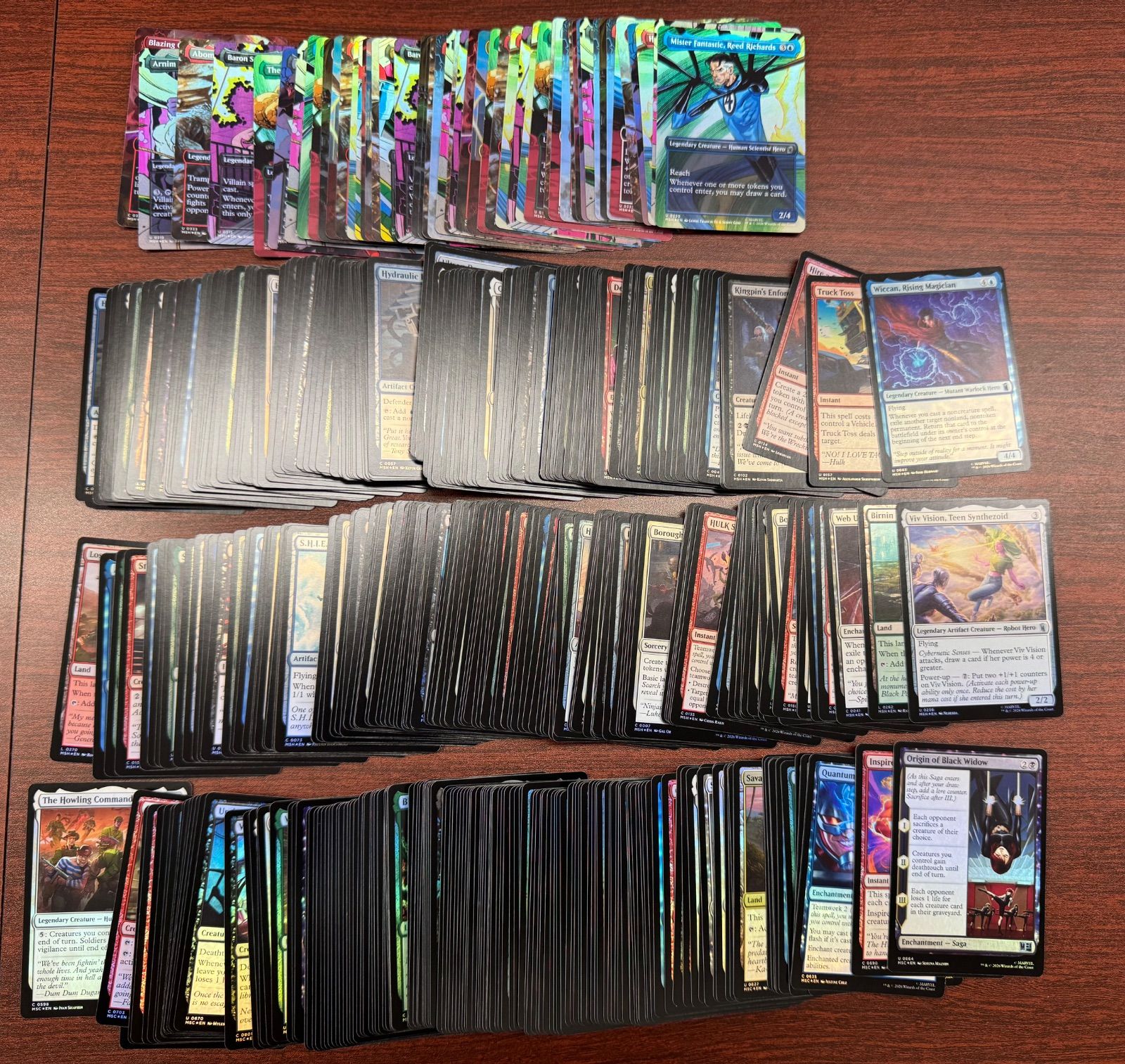MTG コモン アンコモン ボーダーレス 英語 foil セット まとめ MSH