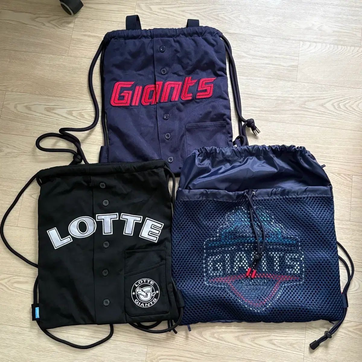 ロッテ・ジャイアンツ ジムサック バッグ まとめ売り