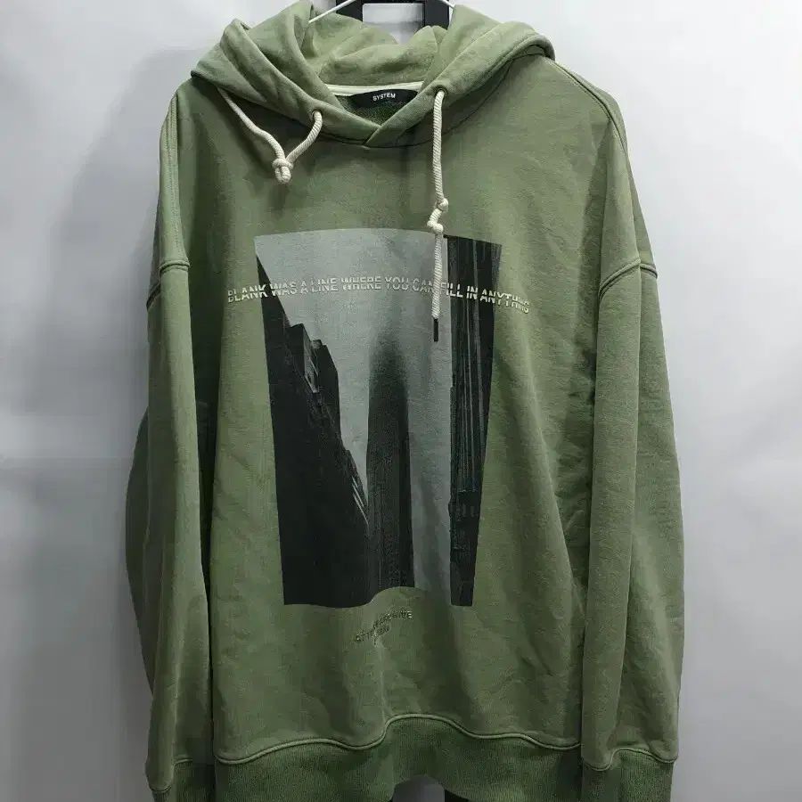 システムオム フーディー Tシャツ グラフィックプリンティング フーディー グリーン 100