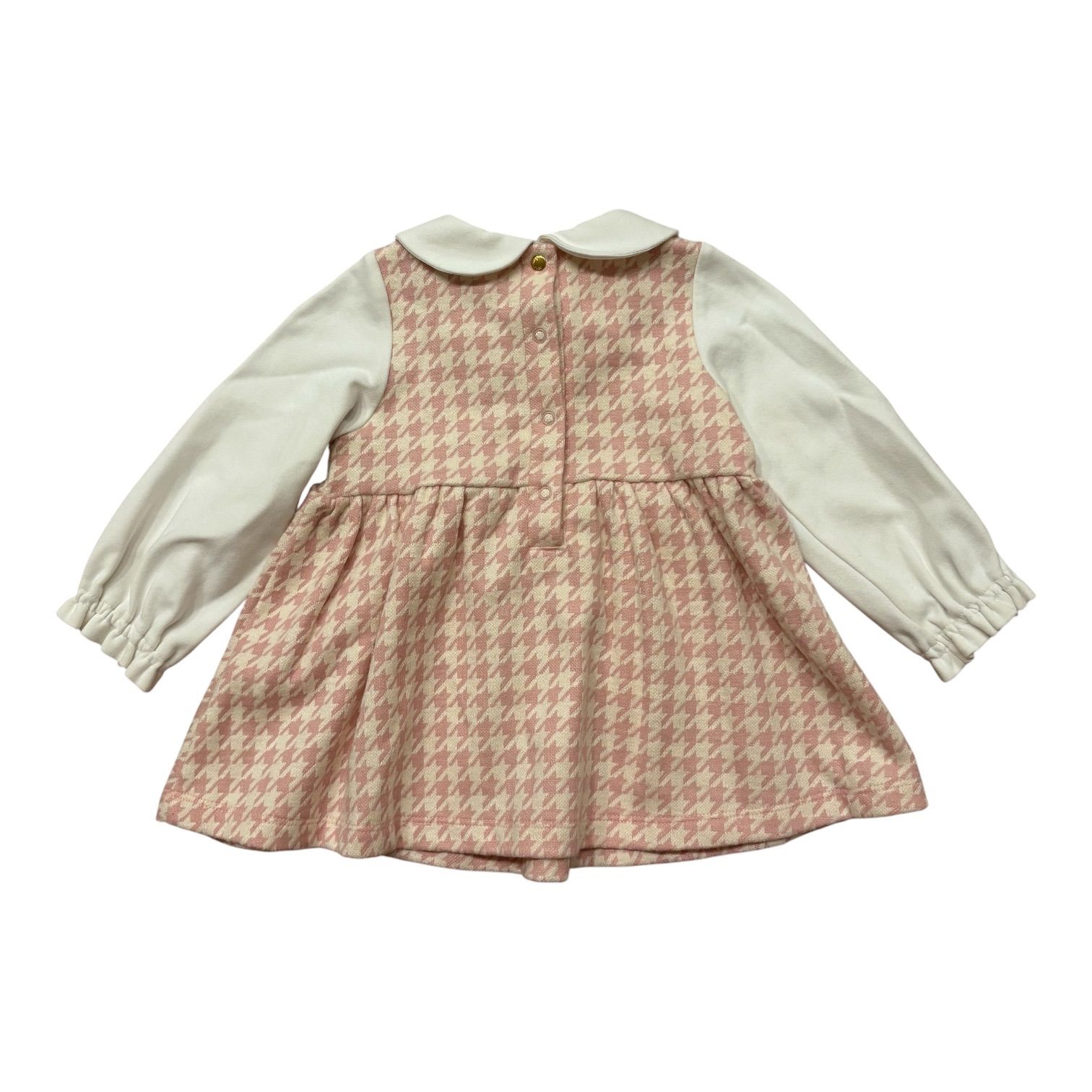 ケイトスペードピンクチェック柄ワンピース kate spade new york