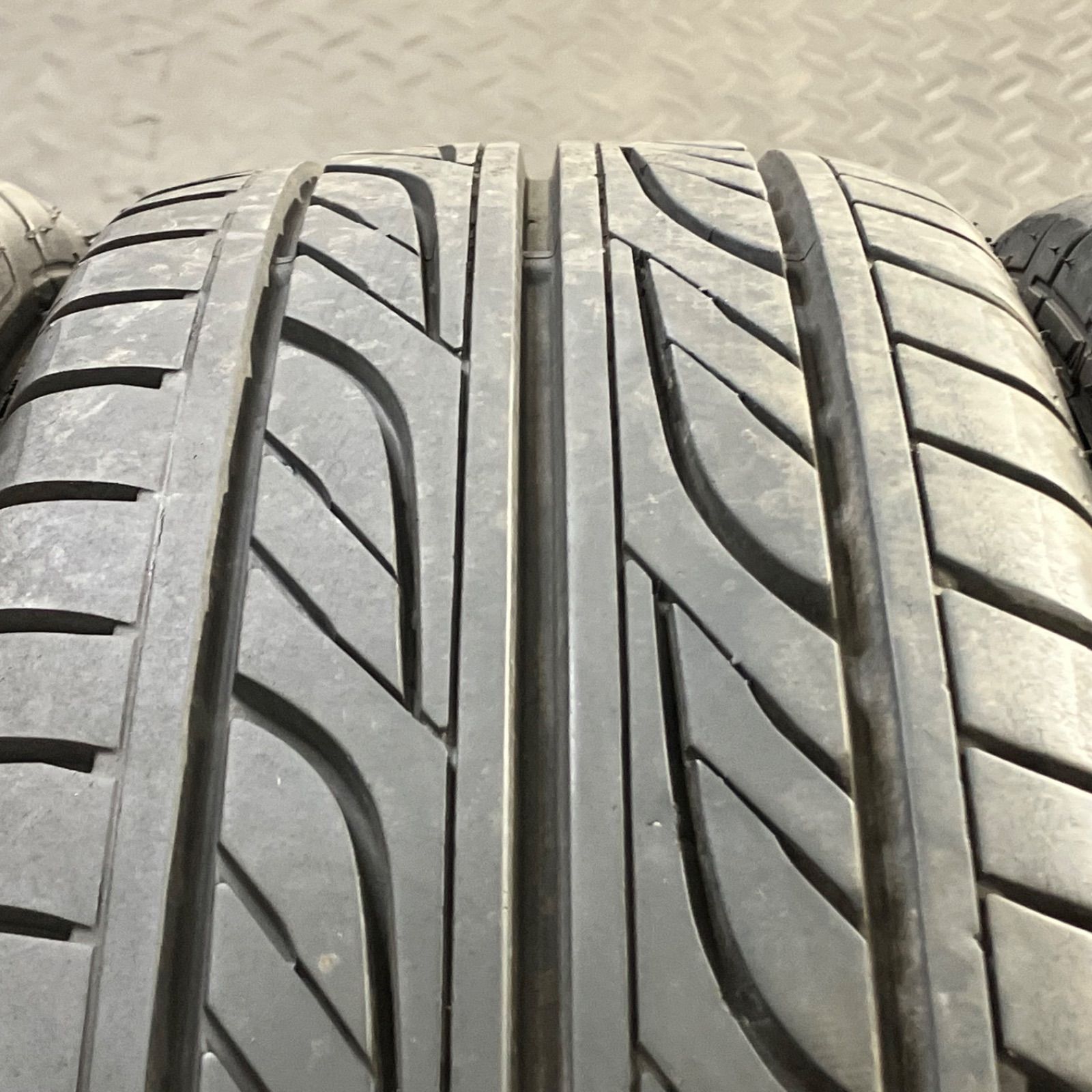20年製 165/55R15 グッドイヤー イーグルLS2000 BADX DOS RS-12 タント