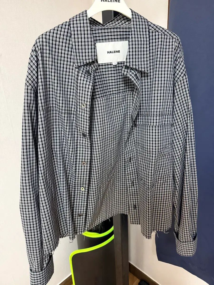 アランヌ クロップド CHECK シャツ 2 サイズ