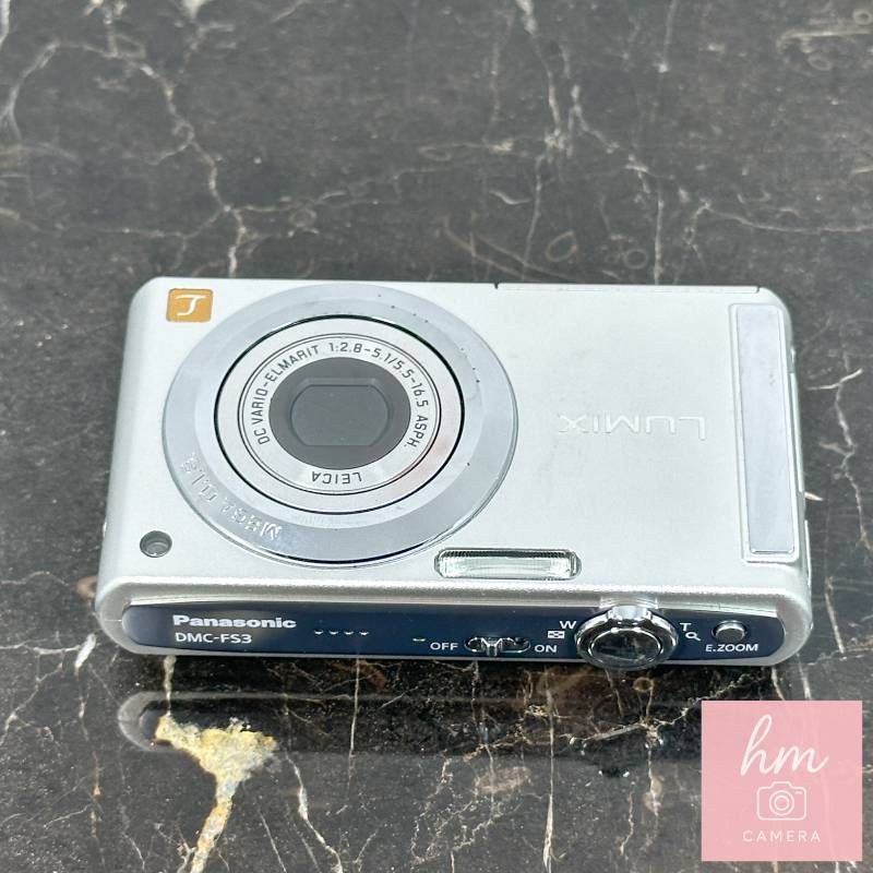 美品】Panasonic LUMIX DMC-FS3 シルバー 810万画素 光学3倍ズーム