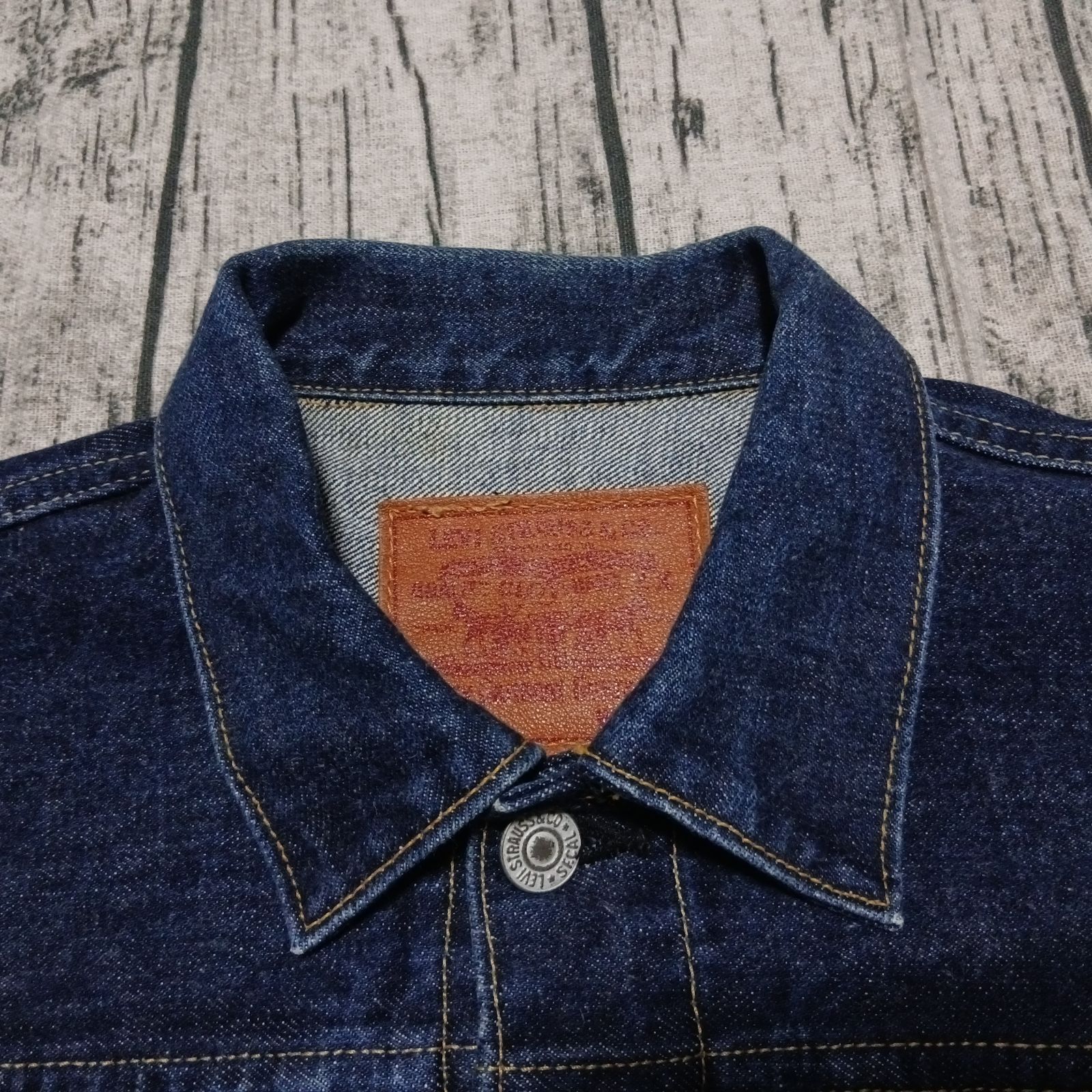 size 38】大戦 4つボタン 98年製 Levi's 71506XX ファースト 日本製 短