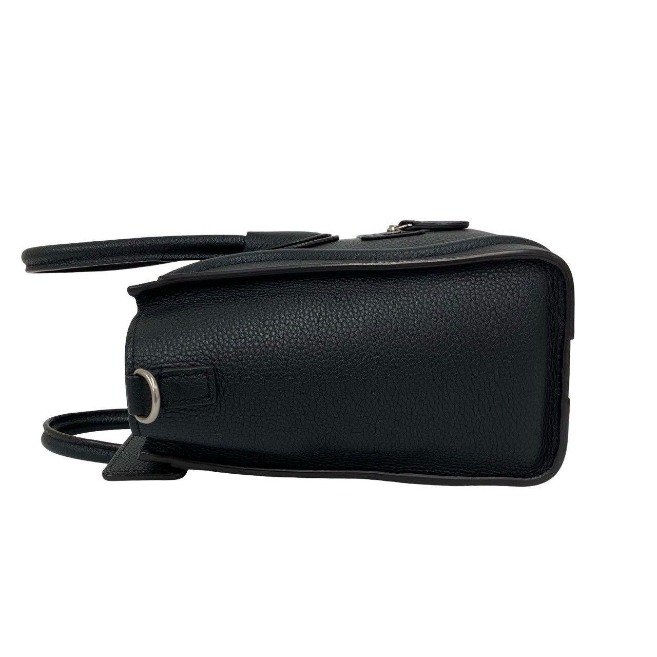 極 美品 袋付き CELINE セリーヌ ラゲージ ナノ ショッパー レザー 本