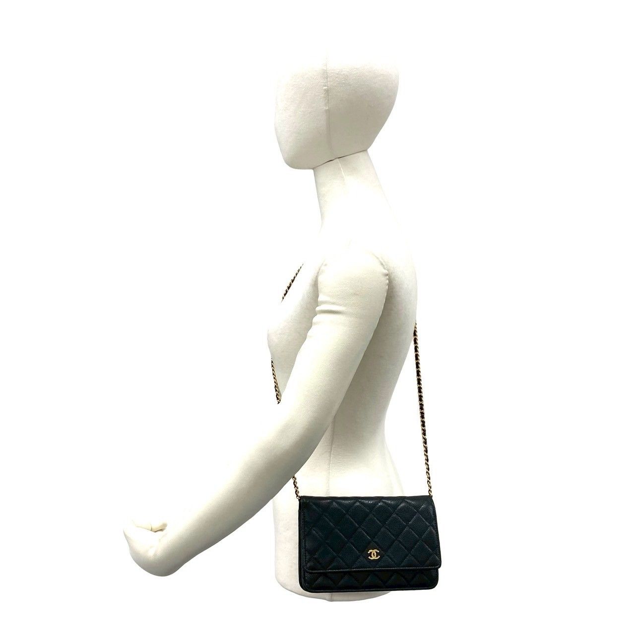 極 美品 カード シール有 27番台 CHANEL シャネル マトラッセ ココ