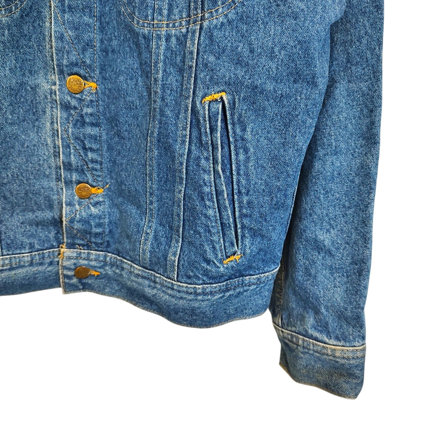 Lee・メキシコ製 90s 220-8589 デニムジャケット 40 インディゴ Lee リー USA製 70s-80s デニムジャケット PATD-153438 M インディゴ