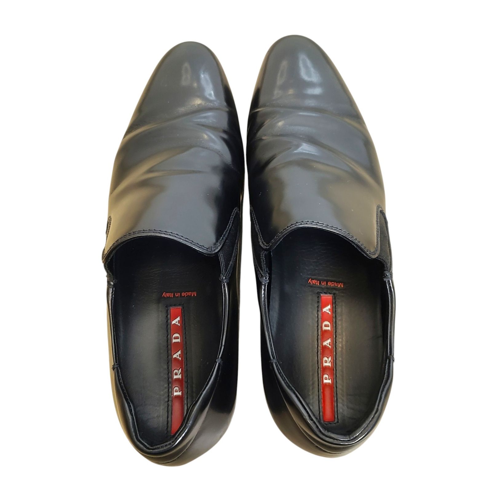 PRADA プラダ レザー ローファー スリッポン シューズ 1410 UK6 