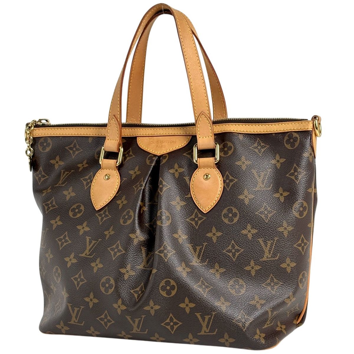ルイ・ヴィトン Louis Vuitton パレルモPM ハンドバッグ トートバッグ モノグラム ブラウン M40145 レディース 【中古】
