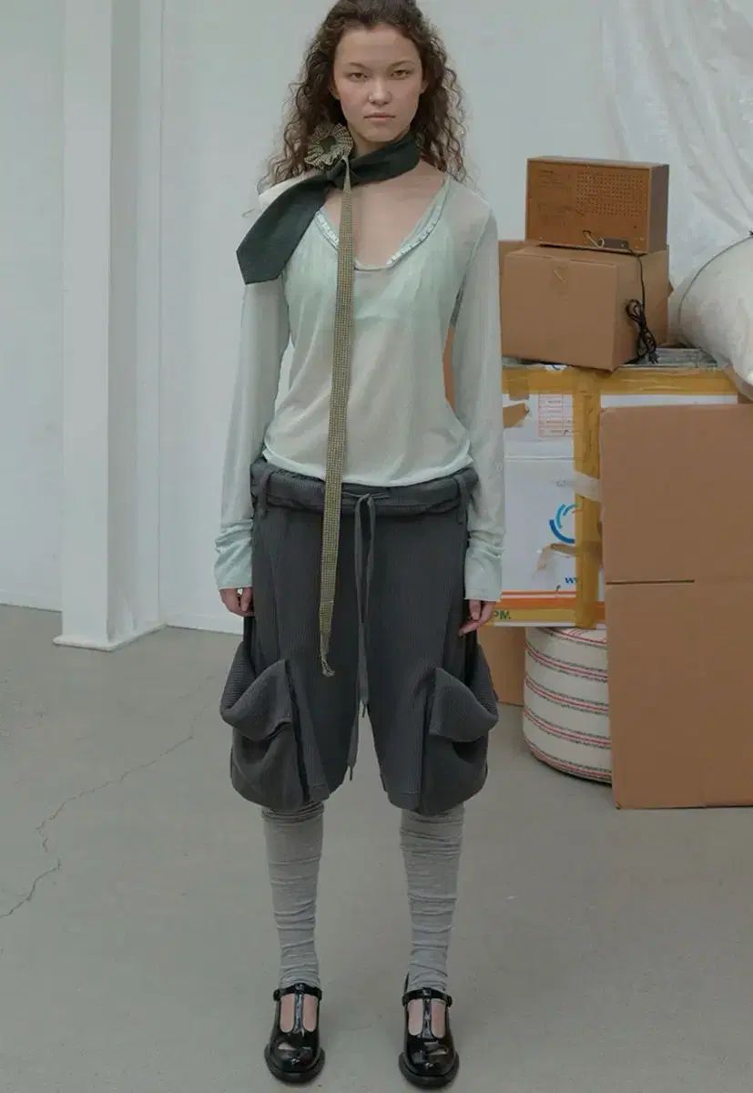 (新品) Open YY オープンワイワイ ワッフル カーゴパンツ